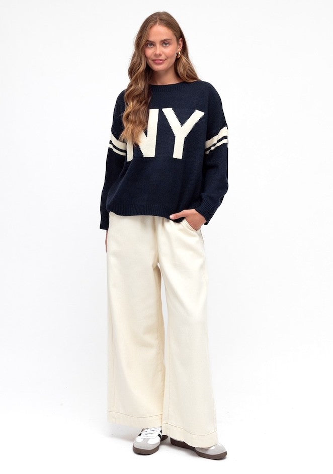 New York Jumper - Navy