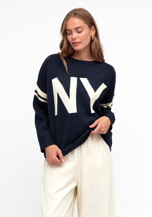 New York Jumper - Navy