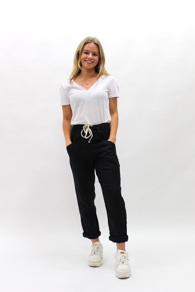 Luxe Pants - Black - Kat and Ko Clothing