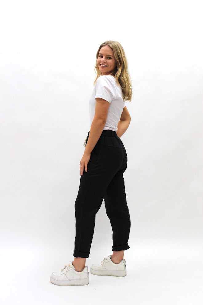Luxe Pants - Black - Kat and Ko Clothing