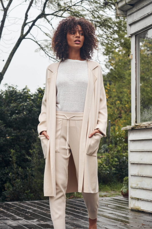 The Escape Coatigan - Natural - Kat and Ko Clothing