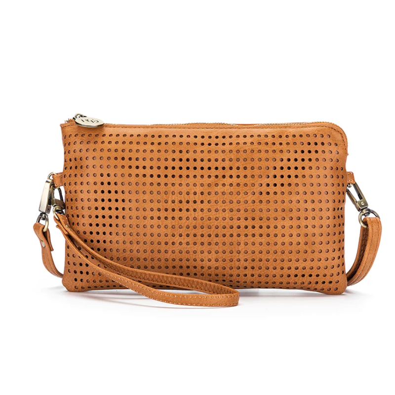 Nina Crossbody Clutch - Tan - Kat and Ko Clothing