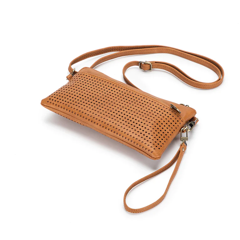 Nina Crossbody Clutch - Tan - Kat and Ko Clothing