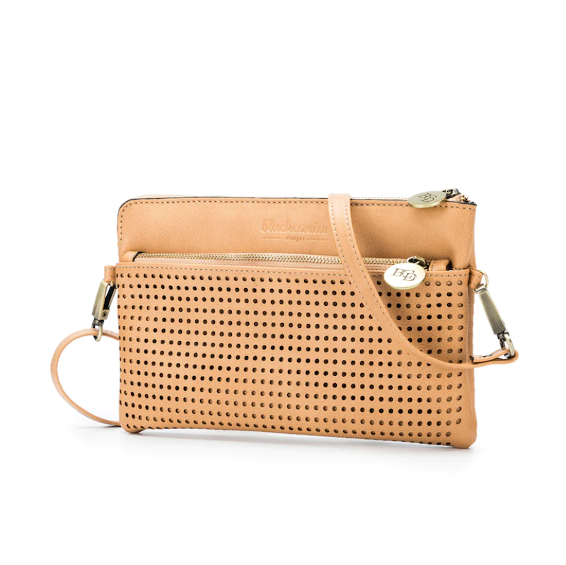 Nina Crossbody Clutch - Walnut - Kat and Ko Clothing