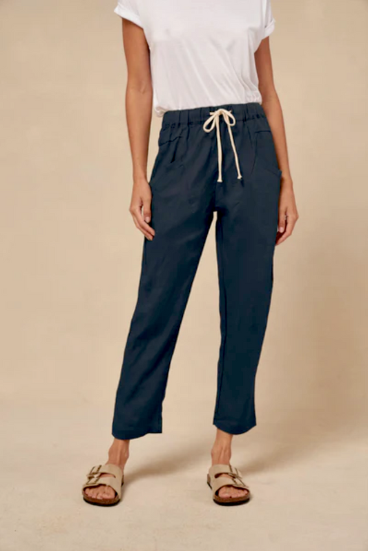Luxe Pants - Navy - Kat and Ko Clothing